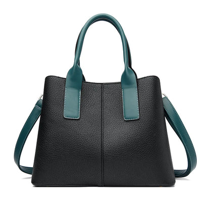 Große Schulterhandtasche İm Stilvollen Design Mit Kreuzdetail