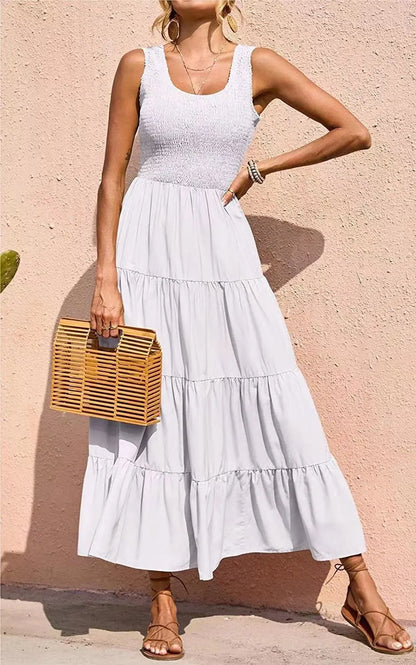 Fließendes Maxikleid İn A-Linie