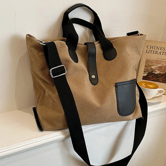 Canvas-Tasche Mit Großem Fassungsvermögen Für Damen