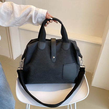 Canvas-Tasche Mit Großem Fassungsvermögen Für Damen