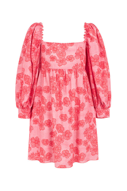 Schulterfreies Minikleid