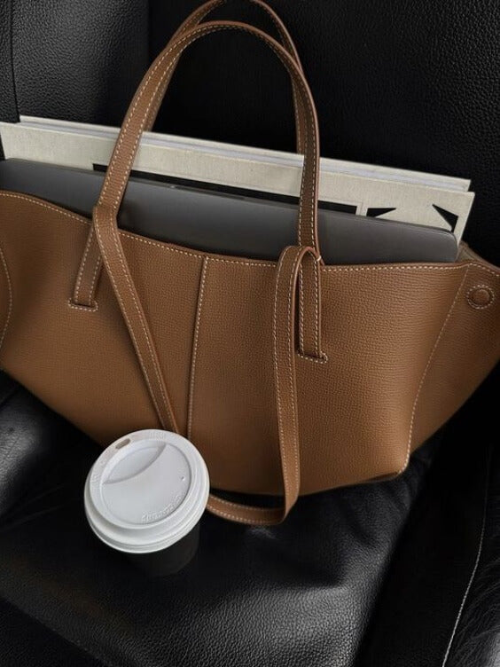 Vintage Tote Große Umhängetasche