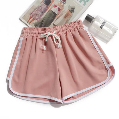 Gestreifte Shorts Für Damen – Atmungsaktiv, Elastisch