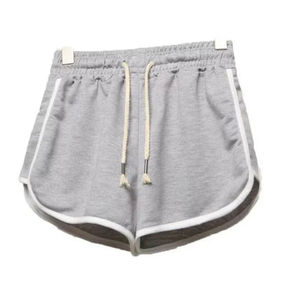 Gestreifte Shorts Für Damen – Atmungsaktiv, Elastisch