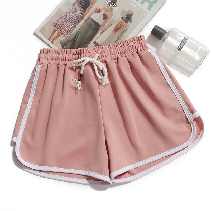 Gestreifte Shorts Für Damen – Atmungsaktiv, Elastisch