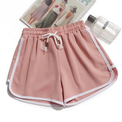 Gestreifte Shorts Für Damen – Atmungsaktiv, Elastisch