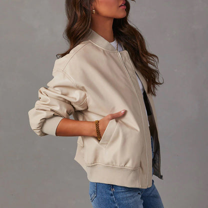 Stilvolle Jacke Mit Schlichtem Design