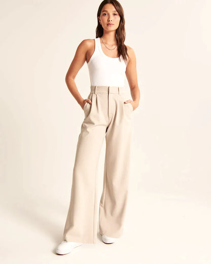 Stylische Design-Stoffhose