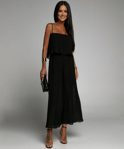 Stilvoller, Eleganter, Tief Ausgeschnittener Jumpsuit