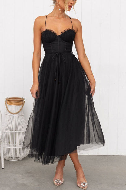 Fairytale Maxikleid Mit Dünnen Trägern