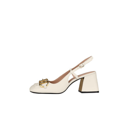 Retro Mary Jane Schuhe Mit Klobigen High Heels Und Schnallen