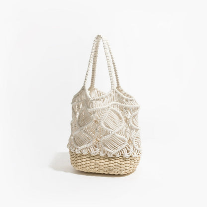 Strohtasche Mit Stilvollem Design