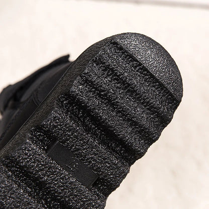Dicke Plüsch-Winterstiefel