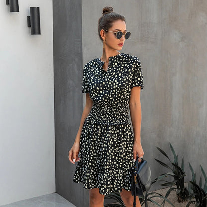 Minikleid Mit Leopardenmuster