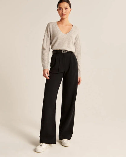 Stylische Design-Stoffhose