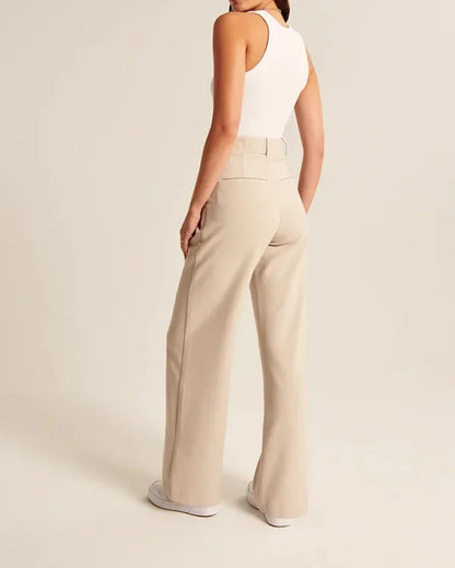 Stilvolles Design Elegante Stoffhose