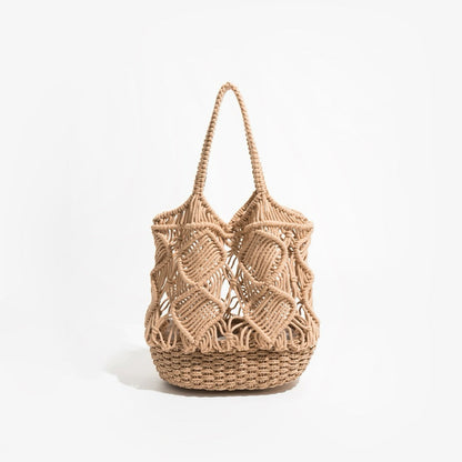 Strohtasche Mit Stilvollem Design
