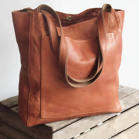 Stilvolles Design Damen Ledertasche