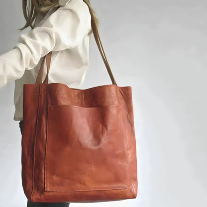 Stilvolles Design Damen Ledertasche