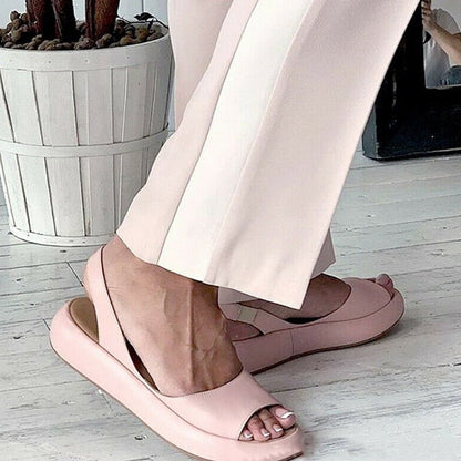 Elegante Schlichte Sommersandalen