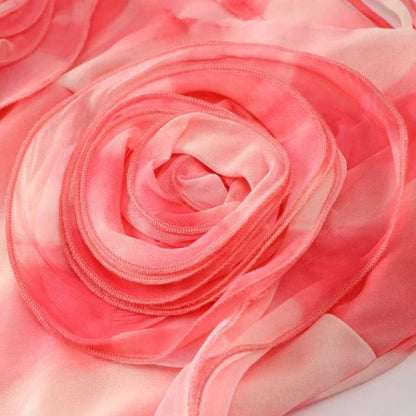 Minikleid Mit Rosenmuster Und Trägern