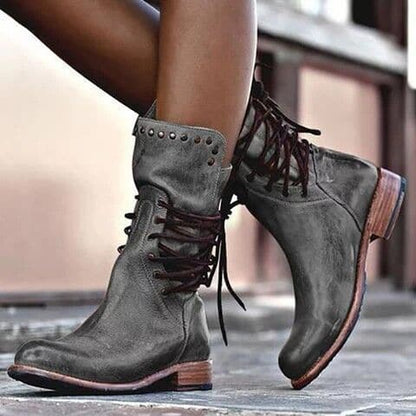 Elegante Lederstiefel