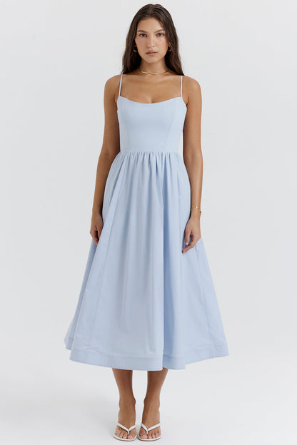 Bequemes, Fließendes Midikleid