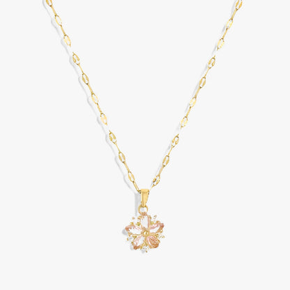 Stilvolles Design Sakura Halskette