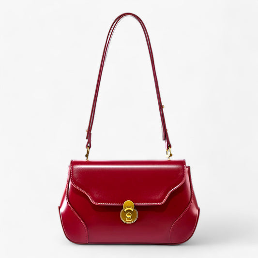 Elegante Design-Ledertasche – Stilvoll Und Funktional