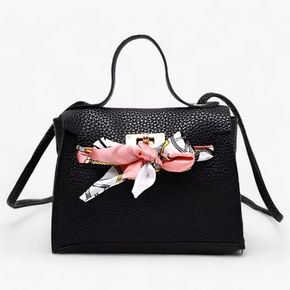 Stylische Tasche Mit Schal-Detail