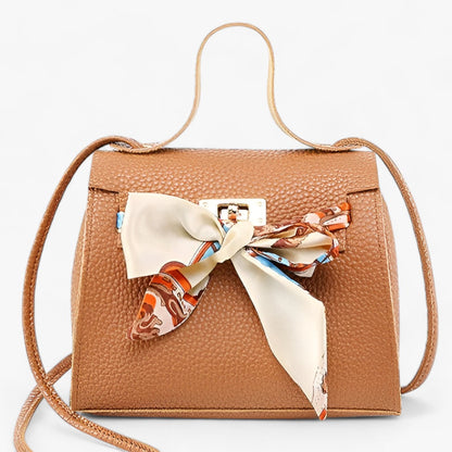 Stylische Tasche Mit Schal-Detail