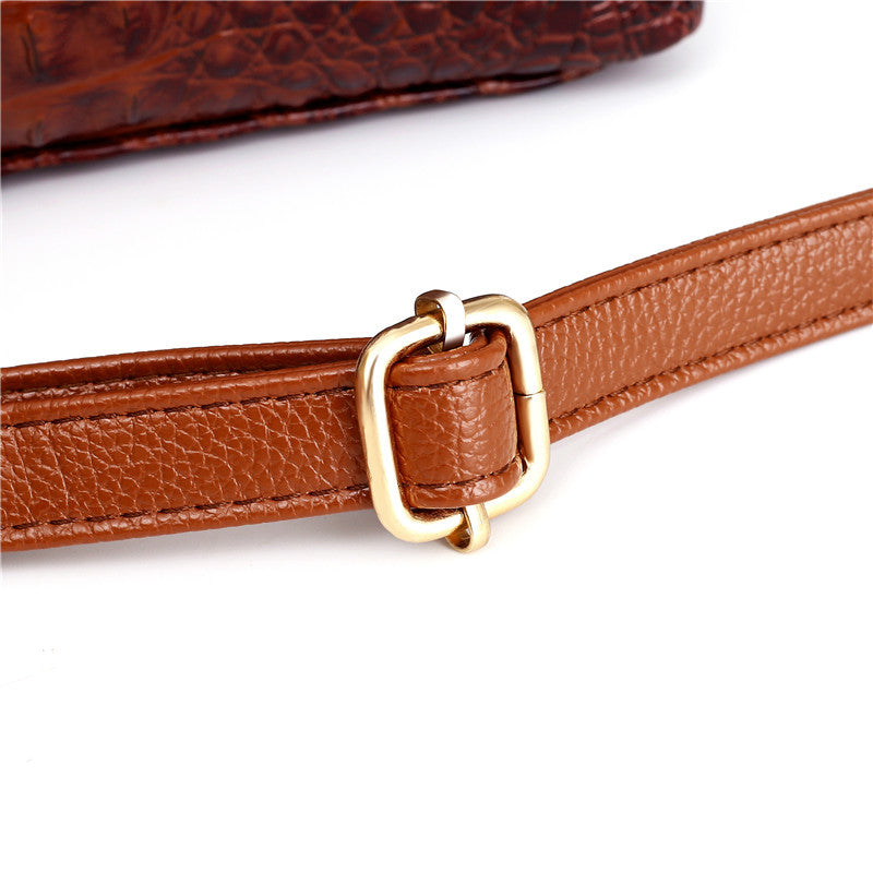 Stylische Design-Umhängetasche Mit Rundem Griff