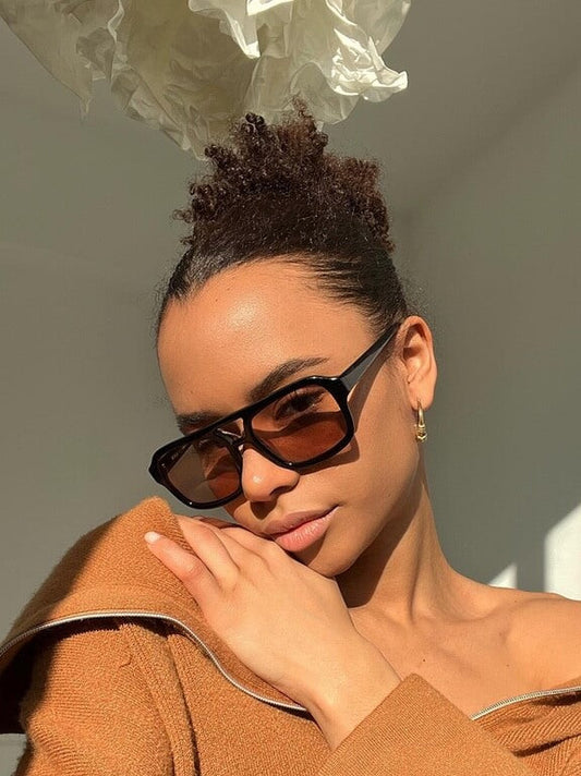 Leopardenmuster Vintage Damen Sonnenbrille | Retro Damen Sonnenbrille