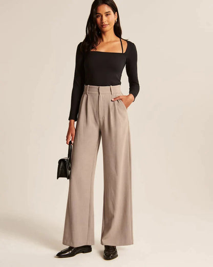 Stylische Design-Stoffhose