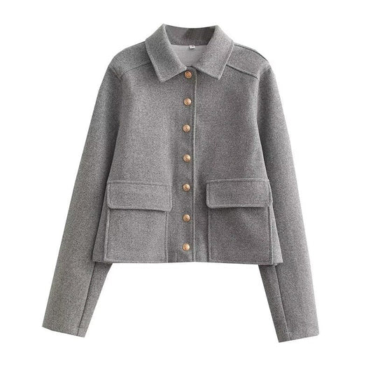 Kurzjacke İn Wolloptik: Stylisch Und Hochwertig Für Den Herbst